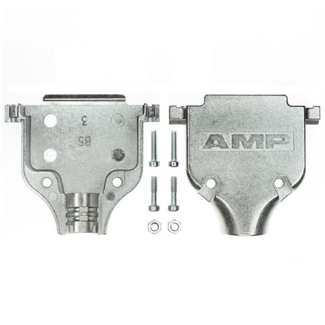 745173-3 TE Connectivity AMP Connectors  Capots de connecteurs D-Sub en forme de D